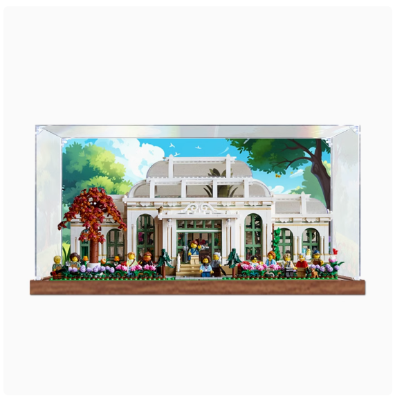 Acrylic display box for lego 21353 Wonderful Botanical Garden Good Friends series of artifacts organizer dust