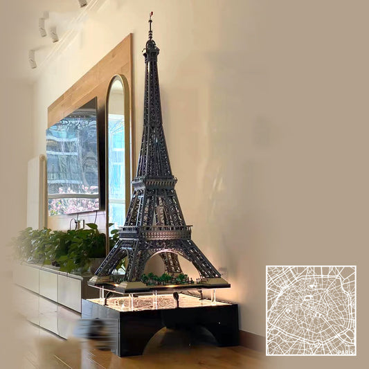 Suitable for lego 10307 Eiffel Tower Hovering Lights Base Display Box Block Lights