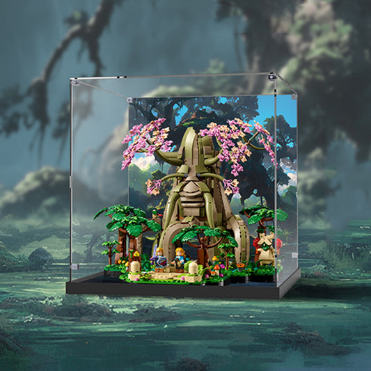 Acrylic display box for lego 77092 Deku Tree hand puppet storage box transparent dust cover
