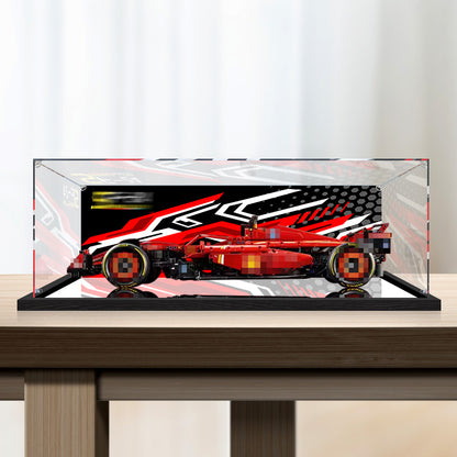 Acrylic display box for lego 42207 SF-24 F1 car storage box transparent dust cover